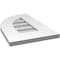 Ekena Millwork Quarter Round Top Left Surface Mount PVC Gable Vent w/ 3-1/2"W x 1"P Standard Frame, 12"W x 20"H GVPQL12X2001SN - alternate 5